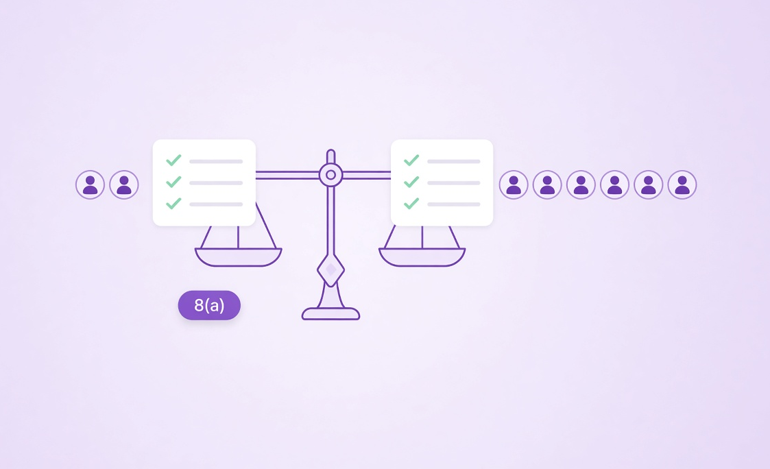 Small team and large team carrying the same checklist in balance